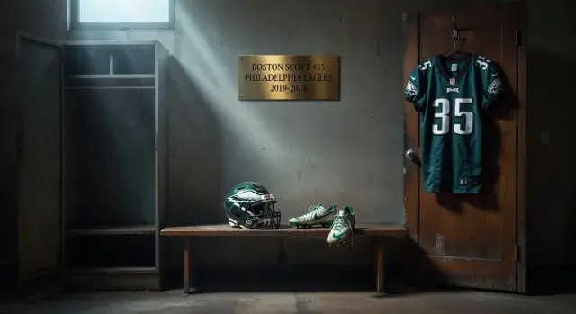 Philadelphia Eagles running back Boston Scott announces NFL retirement